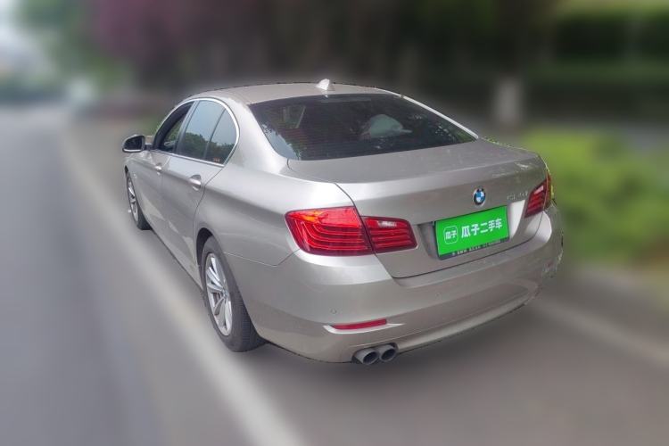 Used BMW 5 Series 2014 520i Elegant Edition Rear Left 45 Deg