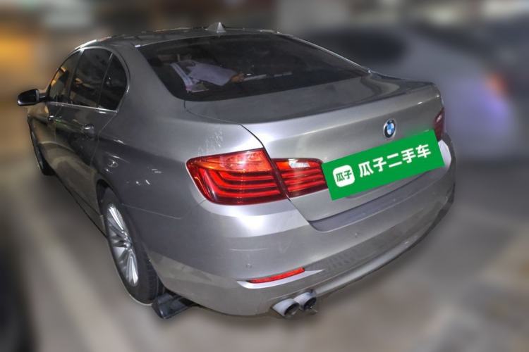 Used BMW 5 Series 2014 525Li Leading Model Rear Left 45 Deg