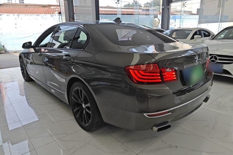 Used BMW 5 Series 2014 535Li Leading Model Rear Left 45 Deg