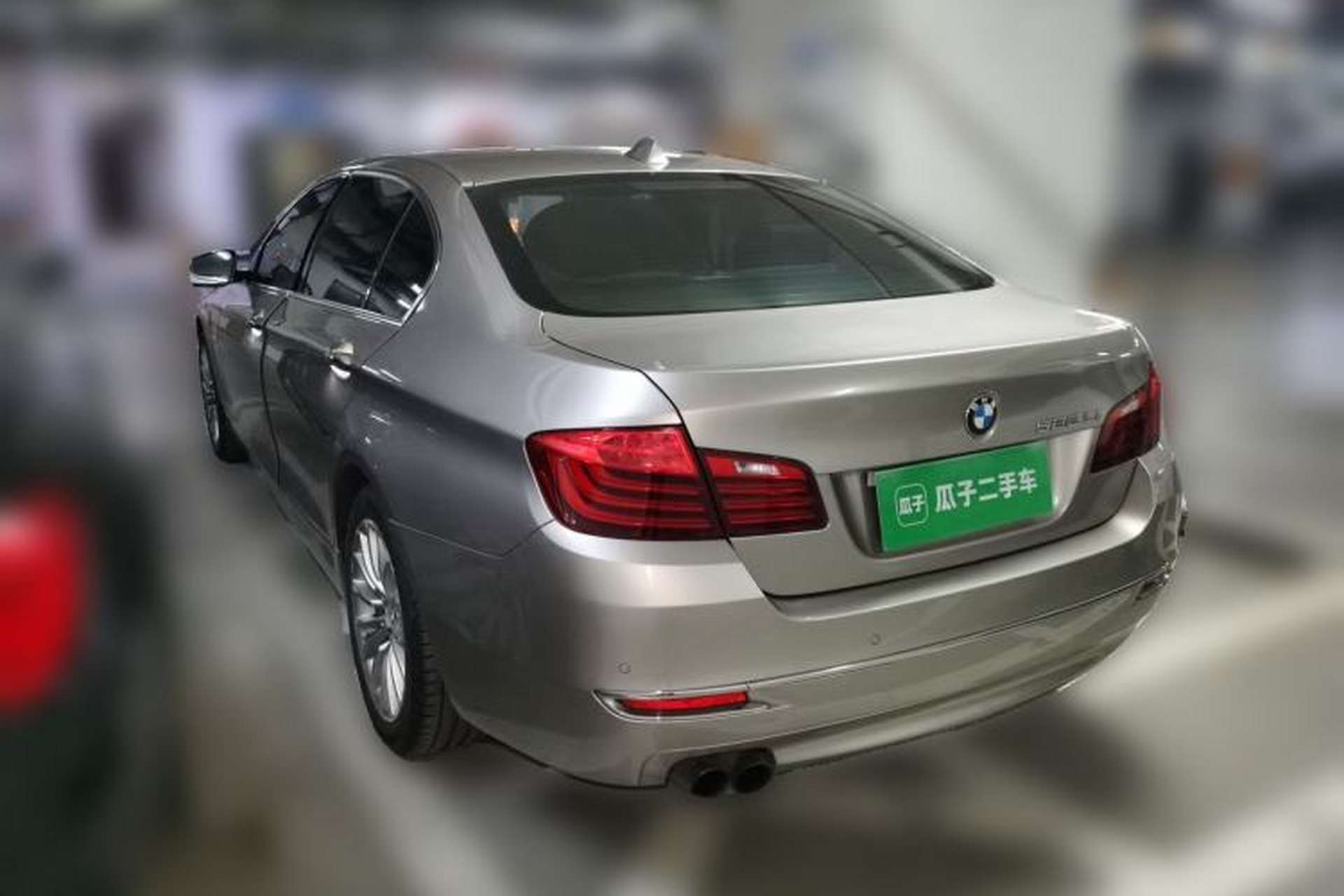 Used BMW 5 Series 2014 525Li Luxury Design Package Rear Left 45 Deg