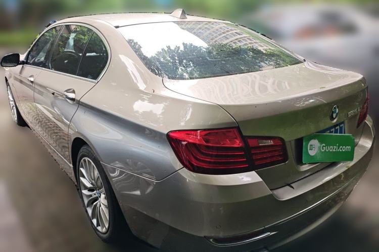 Used BMW 5 Series 2014 525Li Luxury Design Package Rear Left 45 Deg