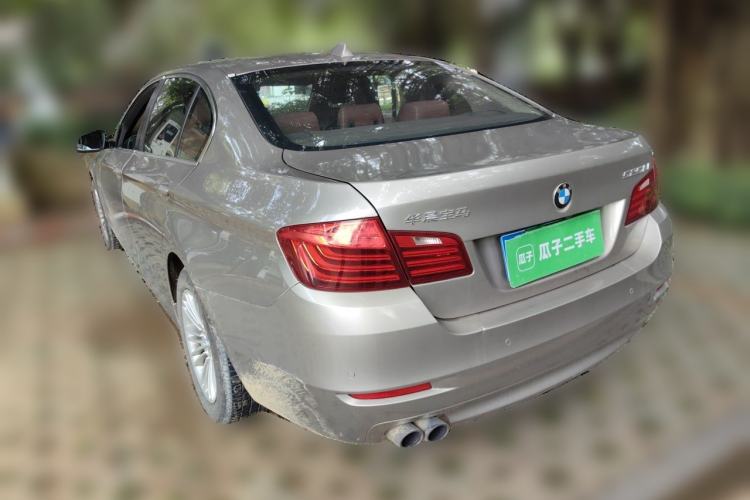 Used BMW 5 Series 2014 525Li Leading Model Rear Left 45 Deg