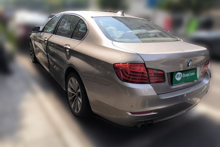 Used BMW 5 Series 2014 525Li Leading Model Rear Left 45 Deg