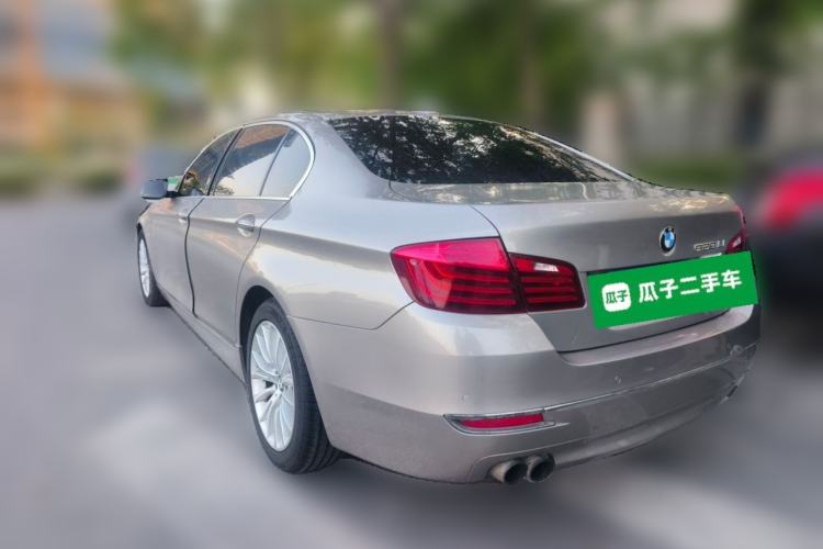 Used BMW 5 Series 2014 525Li Luxury Design Package Rear Left 45 Deg