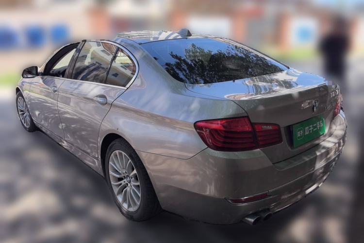 Used BMW 5 Series 2014 525Li Luxury Design Package Rear Left 45 Deg