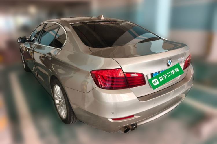 Used BMW 5 Series 2014 528Li Leading Model Rear Left 45 Deg