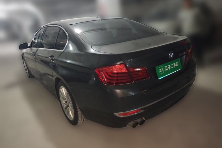 Used BMW 5 Series 2014 525Li Luxury Design Package Rear Left 45 Deg