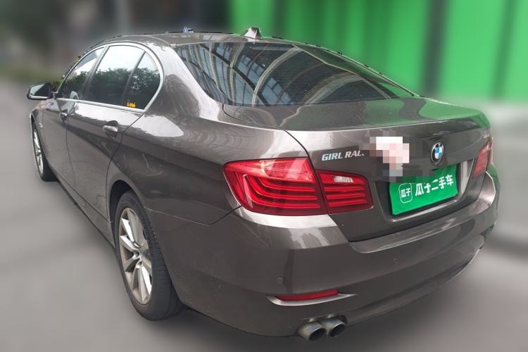 Used BMW 5 Series 2014 530Li Leading Model Rear Left 45 Deg