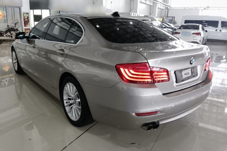 Used BMW 5 Series 2014 525Li Luxury Design Package Rear Left 45 Deg