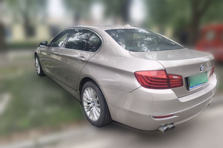 Used BMW 5 Series 2014 525Li Luxury Design Package Rear Left 45 Deg