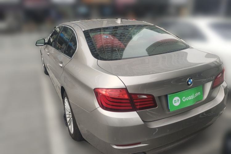 Used BMW 5 Series 2014 525Li Leading Model Rear Left 45 Deg