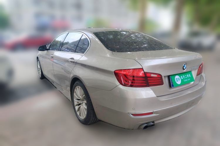 Used BMW 5 Series 2014 525Li Luxury Design Package Rear Left 45 Deg