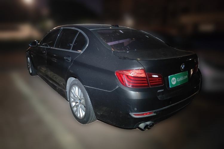 Used BMW 5 Series 2014 525Li Luxury Design Package Rear Left 45 Deg