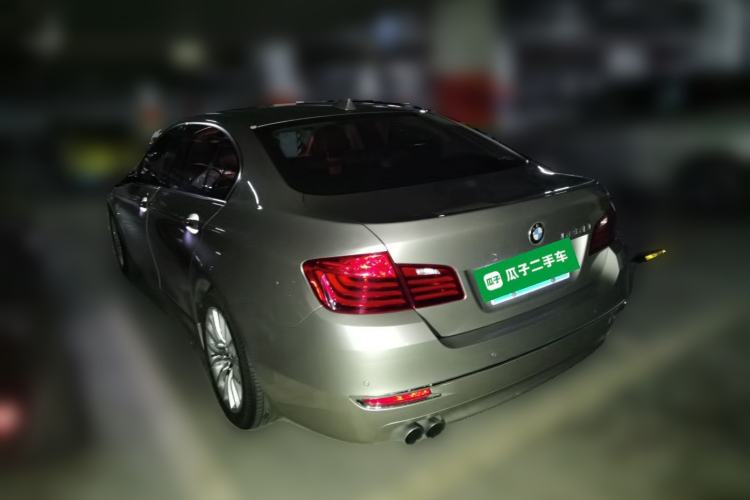 Used BMW 5 Series 2014 525Li Luxury Design Package Rear Left 45 Deg