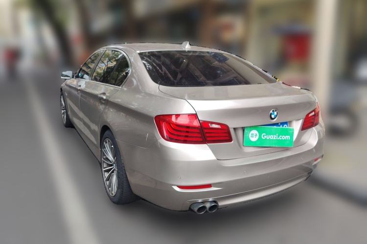 Used BMW 5 Series 2014 525Li Leading Model Rear Left 45 Deg