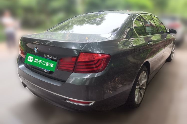 Used BMW 5 Series 2014 530Li Fashion Design Package Rear Right 45 Deg