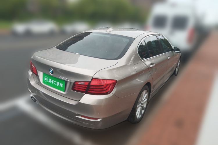 Used BMW 5 Series 2014 528Li xDrive Luxury Design Package Rear Right 45 Deg