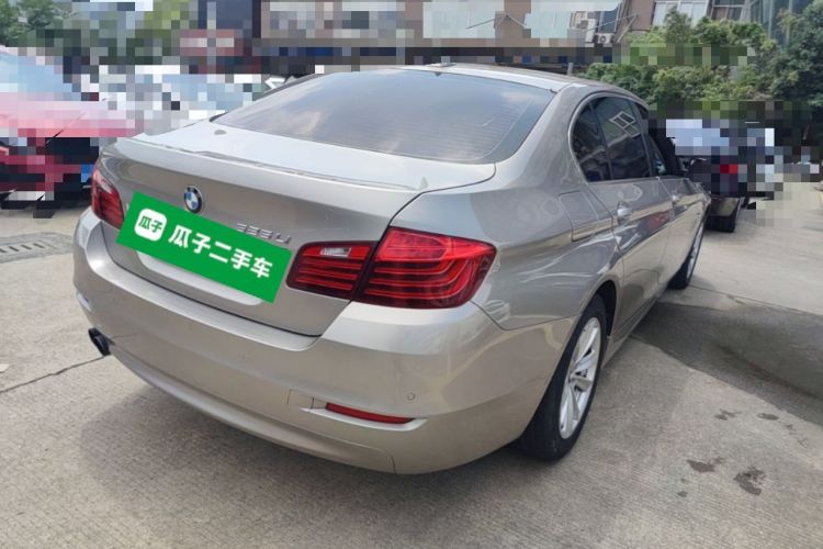 Used BMW 5 Series 2014 520Li Elegant Model Rear Right 45 Deg