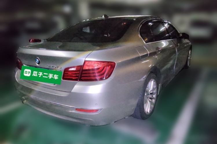 Used BMW 5 Series 2014 525Li Luxury Design Package Rear Right 45 Deg