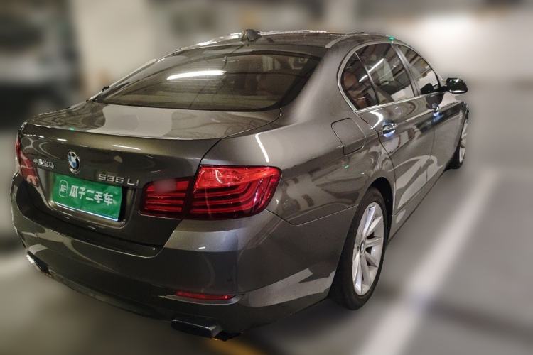Used BMW 5 Series 2014 535Li Leading Model Rear Right 45 Deg