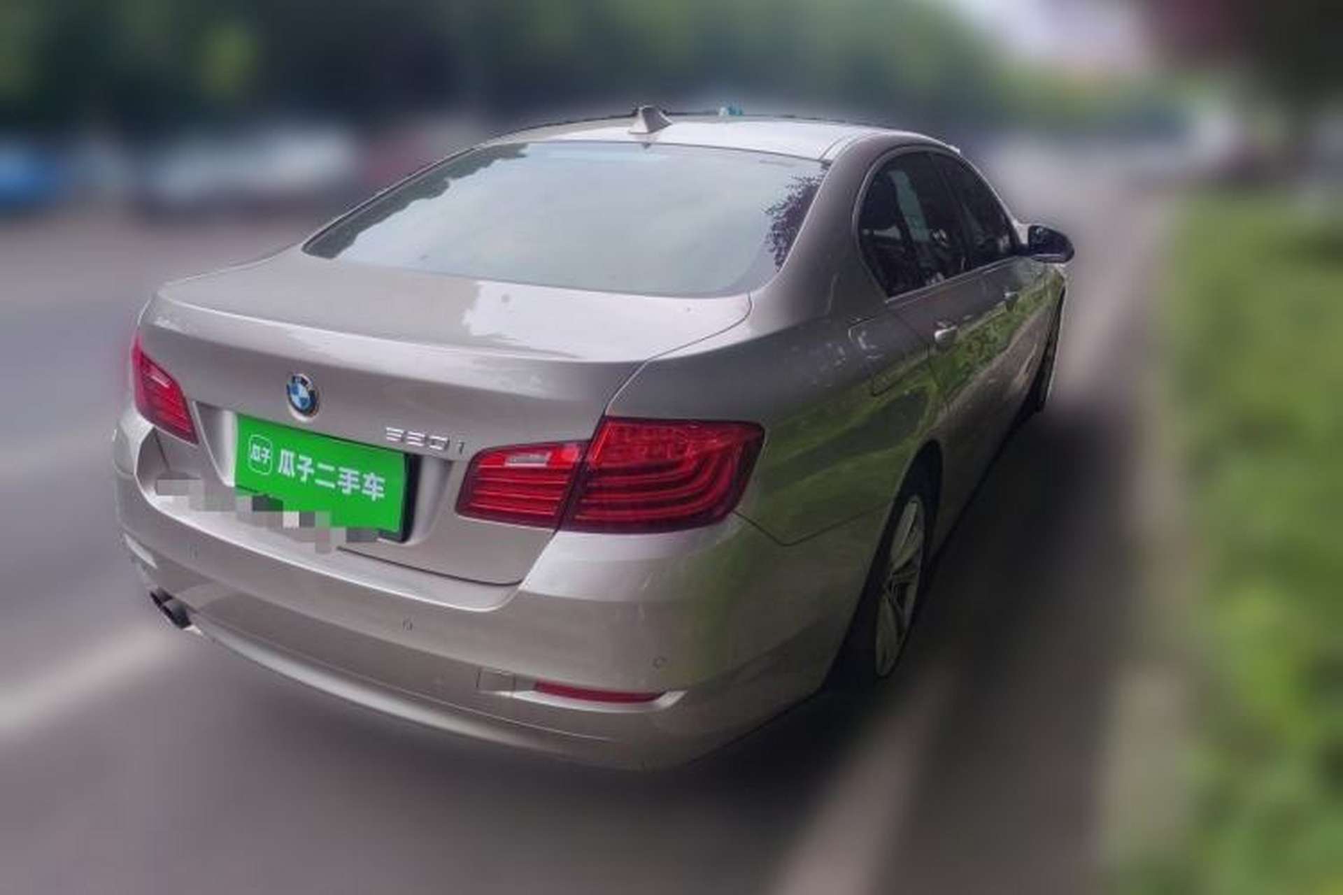 Used BMW 5 Series 2014 520i Elegant Edition Rear Right 45 Deg