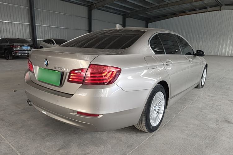 Used BMW 5 Series 2014 525Li Leading Model Rear Right 45 Deg