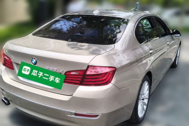Used BMW 5 Series 2014 525Li Luxury Design Package Rear Right 45 Deg