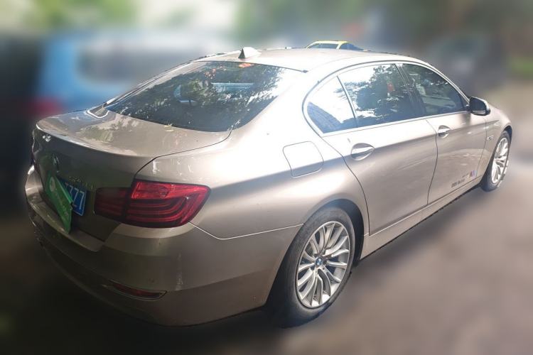Used BMW 5 Series 2014 525Li Luxury Design Package Rear Right 45 Deg