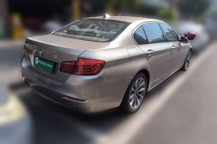 Used BMW 5 Series 2014 525Li Leading Model Rear Right 45 Deg