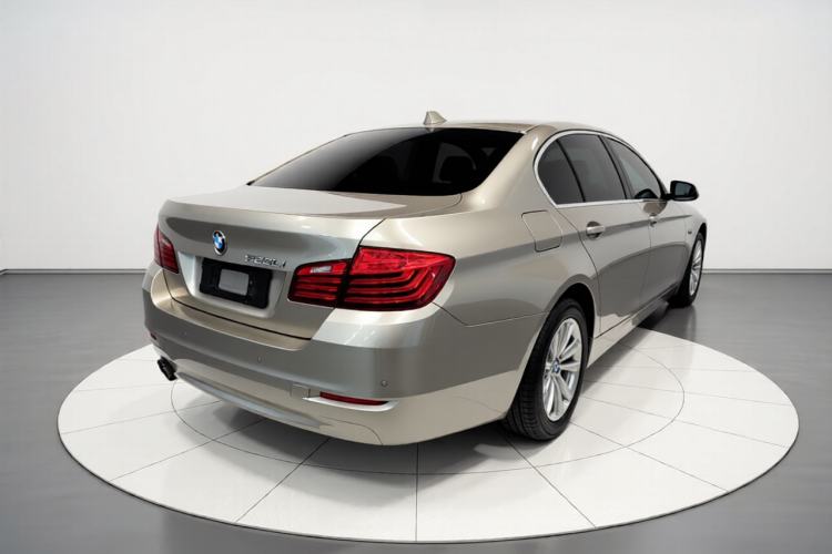Used BMW 5 Series 2014 520Li Elegant Model Rear Right 45 Deg