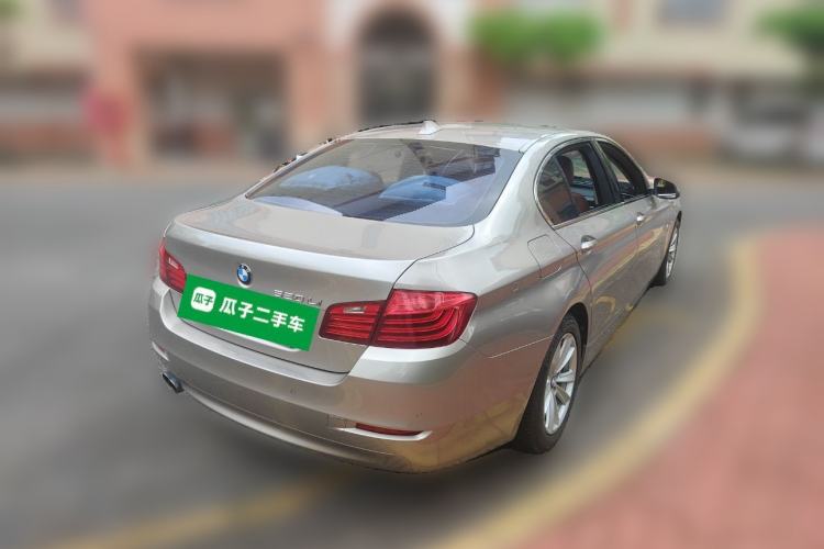 Used BMW 5 Series 2014 520Li Elegant Model Rear Right 45 Deg