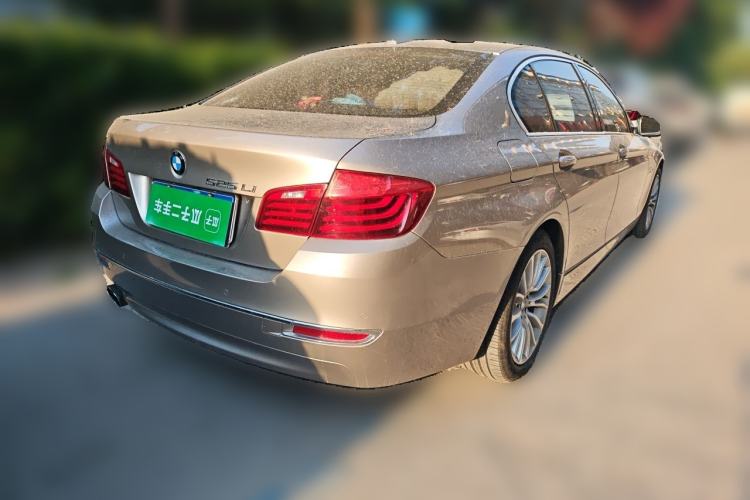 Used BMW 5 Series 2014 525Li Fashion Design Package Rear Right 45 Deg