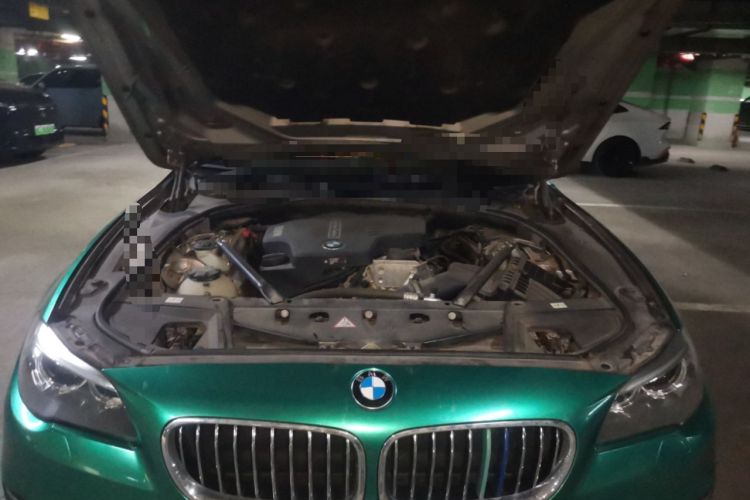 Used BMW 5 Series 2014 525Li Luxury Design Package Engine Bay