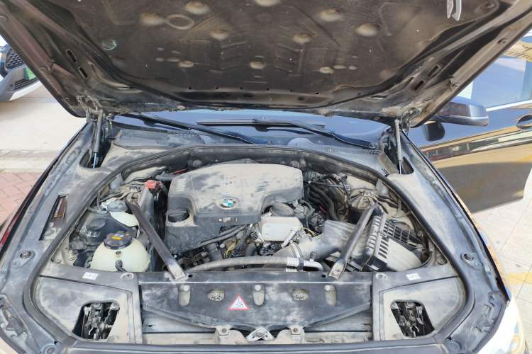 Used BMW 5 Series 2014 520Li Elegant Model Engine Bay