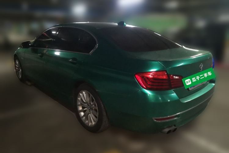 Used BMW 5 Series 2014 525Li Luxury Design Package Rear Left 45 Deg