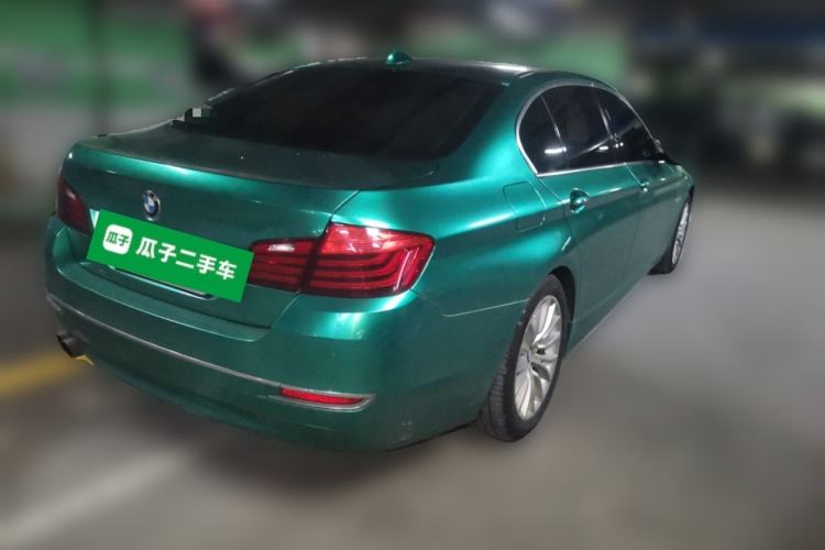 Used BMW 5 Series 2014 525Li Luxury Design Package Rear Right 45 Deg