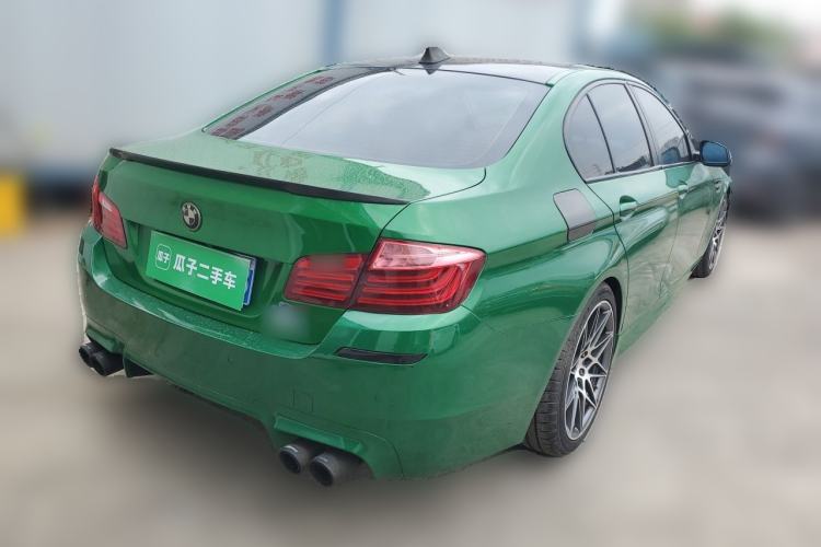 Used BMW 5 Series 2014 520i Elegant Edition Rear Right 45 Deg
