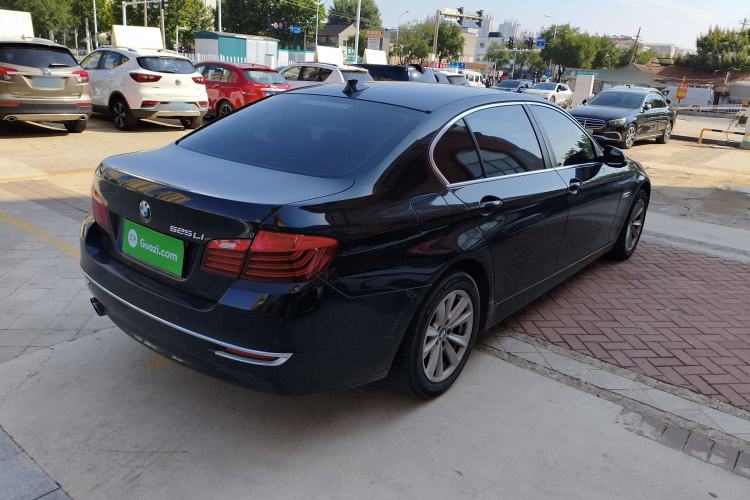 Used BMW 5 Series 2014 520Li Elegant Model Rear Right 45 Deg