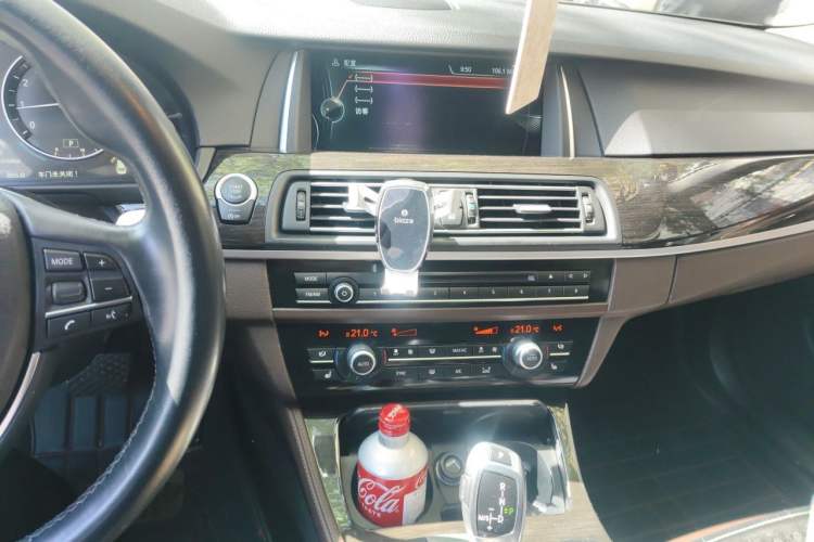 Used BMW 5 Series 2014 528Li Luxury Design Package Audio And AC Panel
