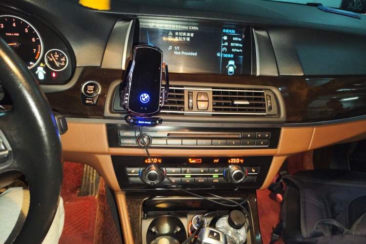 Used BMW 5 Series 2014 525Li Luxury Design Package Audio And AC Panel