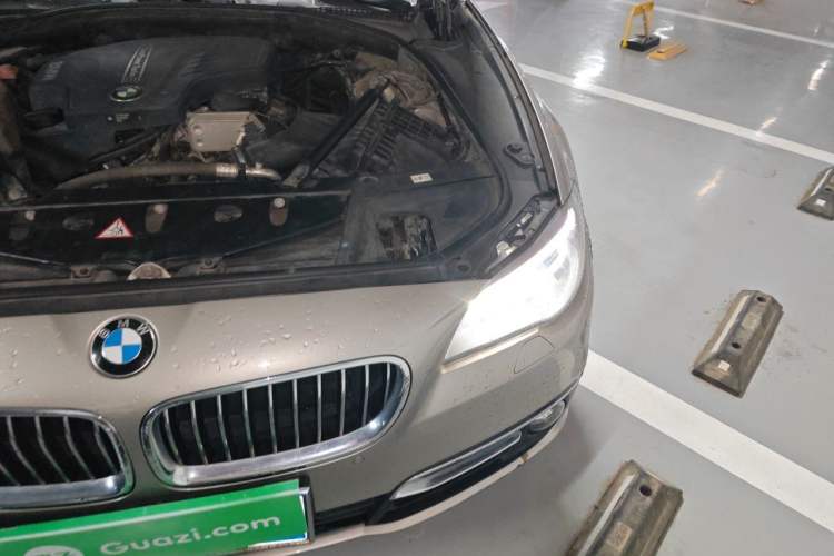 Used BMW 5 Series 2014 525Li Luxury Design Package Engine Bay Left
