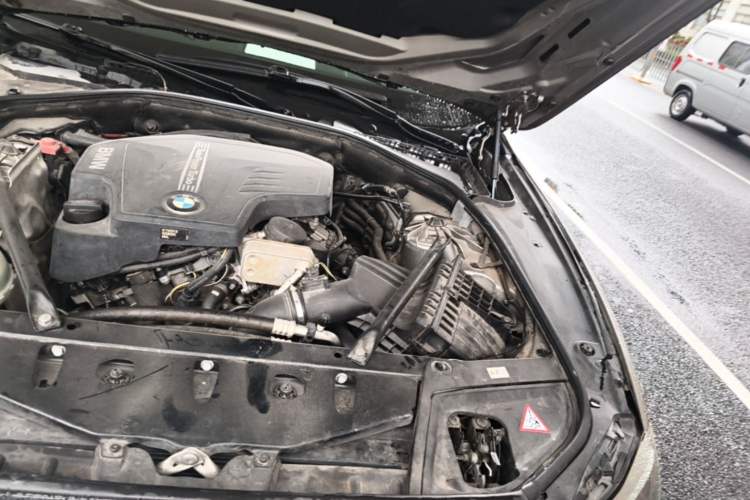 Used BMW 5 Series 2014 525Li Leading Model Engine Bay Left