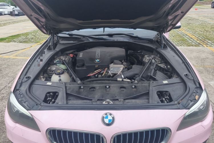 Used BMW 5 Series 2014 525Li Leading Model Engine Bay