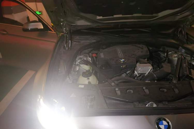 Used BMW 5 Series 2014 525Li Luxury Design Package Engine Bay Right