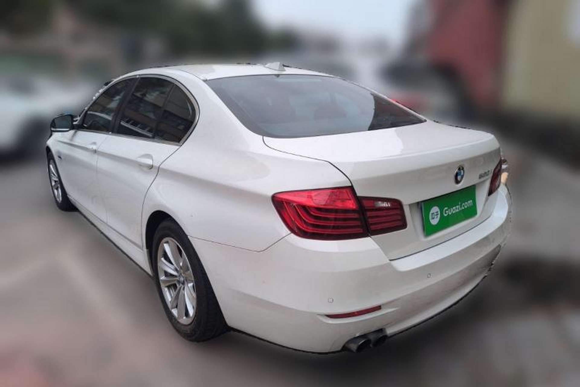 Used BMW 5 Series 2014 520i Elegant Edition Rear Left 45 Deg