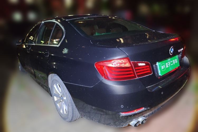 Used BMW 5 Series 2014 520i Elegant Edition Rear Left 45 Deg