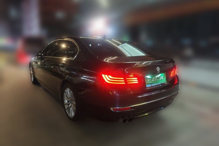 Used BMW 5 Series 2014 525Li Luxury Design Package Rear Left 45 Deg