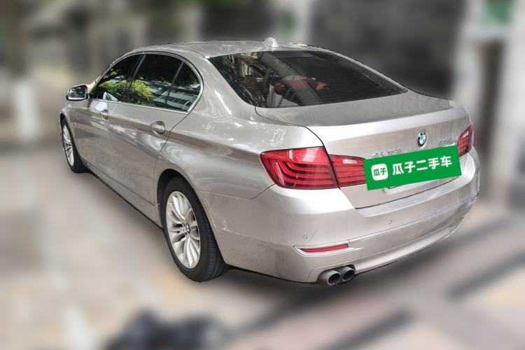 Used BMW 5 Series 2014 525Li Luxury Design Package Rear Left 45 Deg