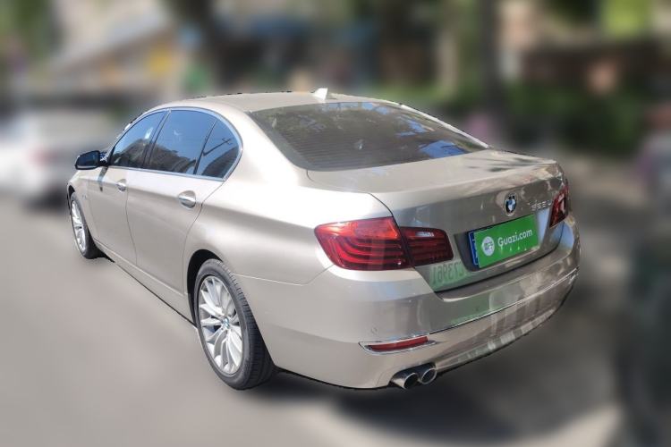 Used BMW 5 Series 2014 528Li Luxury Design Package Rear Left 45 Deg