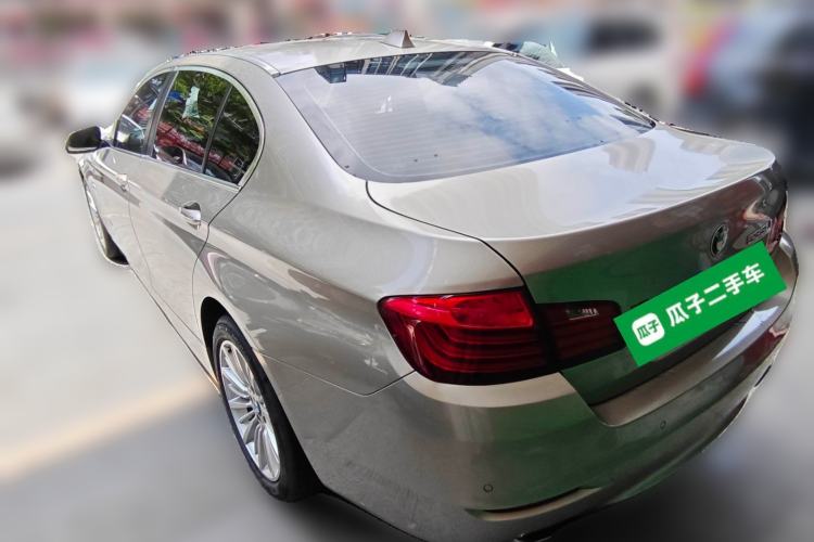 Used BMW 5 Series 2014 535Li Leading Model Rear Left 45 Deg